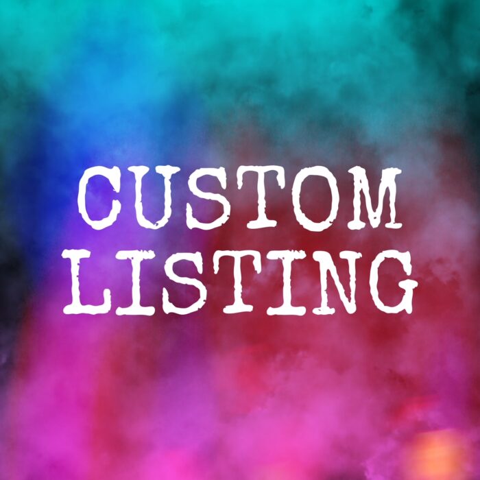 CUSTOM LISTING for Nancy Lopez-Gonzalez ONLY!