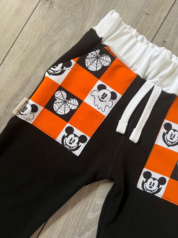 Halloween Checkers Hippie Pants - Image 2